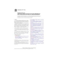 ASTM C1077-09a