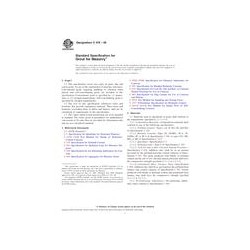 ASTM C476-09