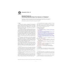 ASTM E666-09