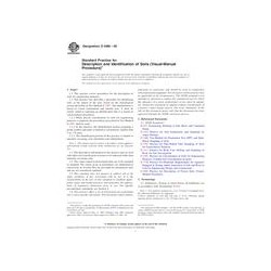 ASTM D2488-09