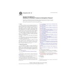 ASTM D86-09