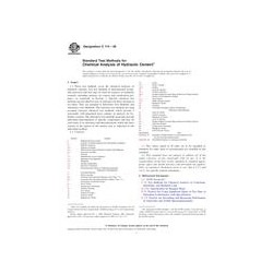 ASTM C114-09