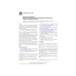 ASTM C457-08d