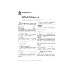 ASTM D1429-08