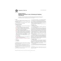 ASTM E1488-08a