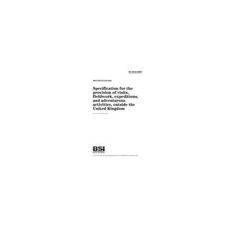 BS 8848:2007