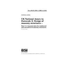 BS NA TO EN 1996-1-1:2005+A1:2012