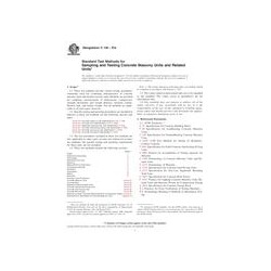 ASTM C140-07a