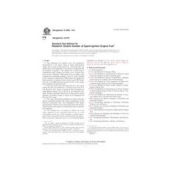 ASTM D2699-07a
