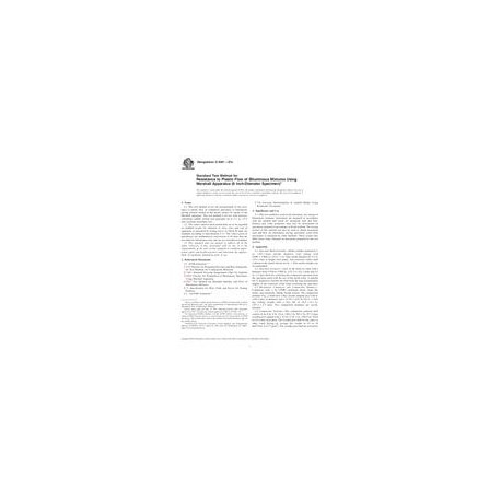 ASTM D5581-07a