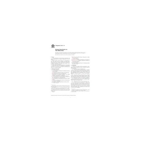 ASTM A681-07