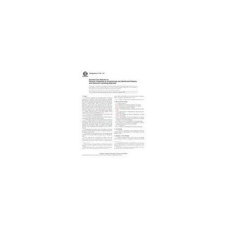 ASTM D790-07e1