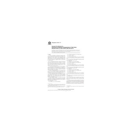 ASTM D698-07e1