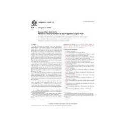 ASTM D2699-07