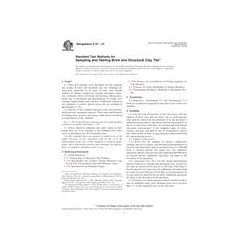 ASTM C67-07