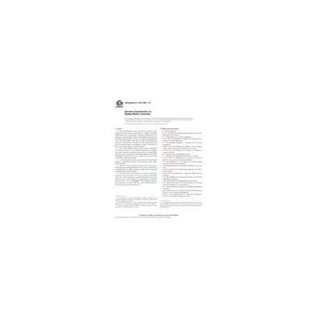 ASTM C94/C94M-07