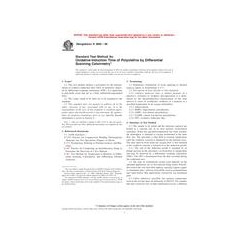ASTM D3895-06
