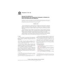 ASTM C780-06a