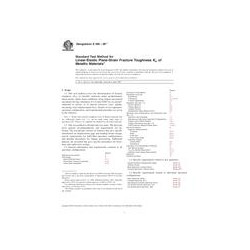 ASTM E399-06e1