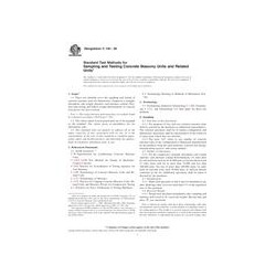 ASTM C140-06