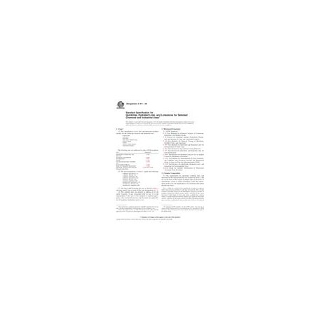 ASTM C911-06
