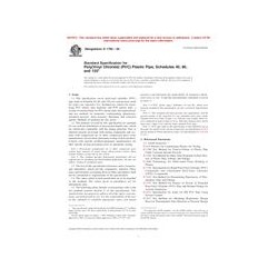 ASTM D1785-05