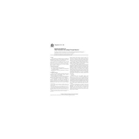ASTM E514-05b