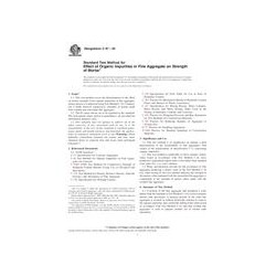 ASTM C87-05