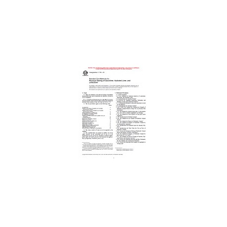 ASTM C110-03