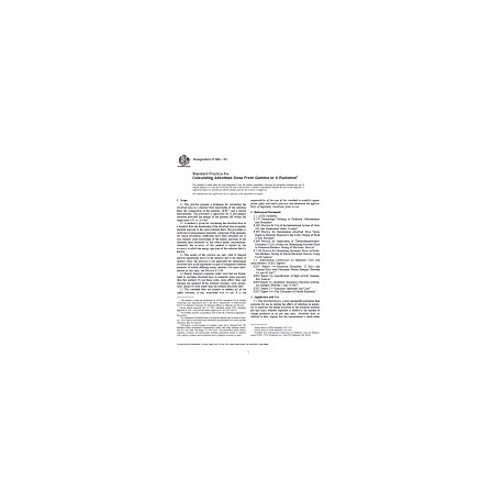 ASTM E666-03