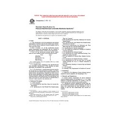 ASTM C478-03