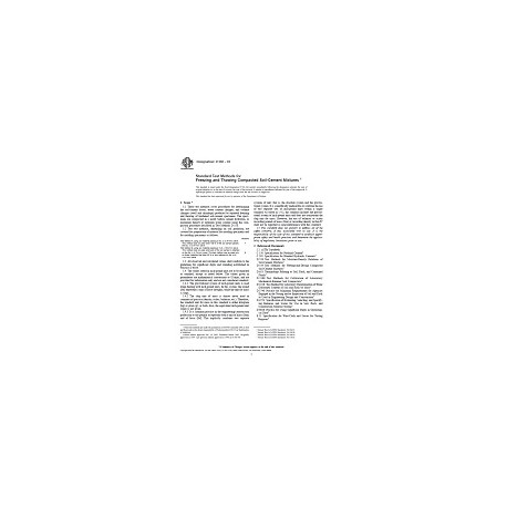ASTM D560-03