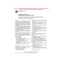 ASTM C90-01