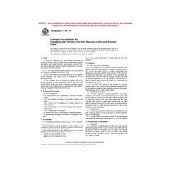 ASTM C140-01