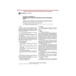 ASTM C140-01ae1