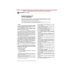 ASTM C33-99ae1