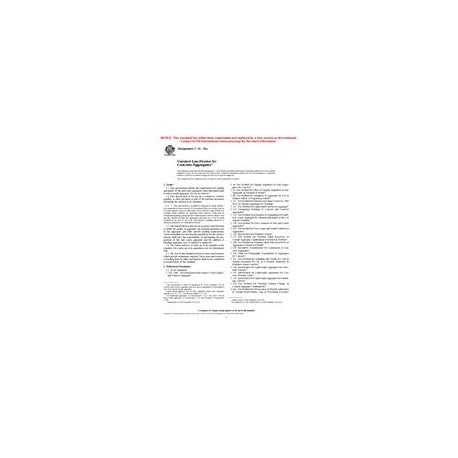 ASTM C33-01a