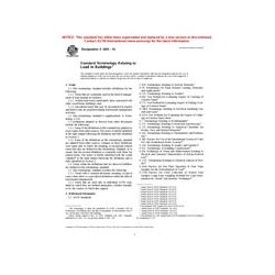 ASTM E1605-01