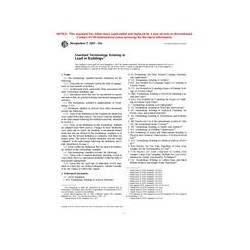 ASTM E1605-01a