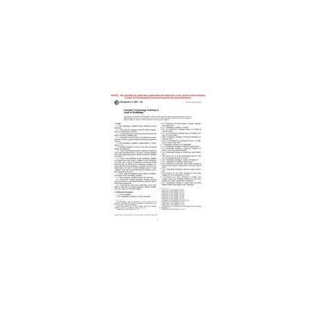 ASTM E1605-01a