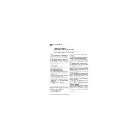 ASTM D5865-99a