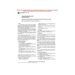 ASTM C55-99