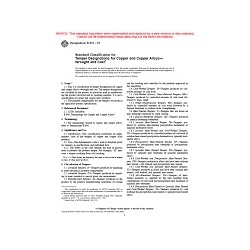ASTM B601-01