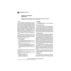 ASTM D4972-01