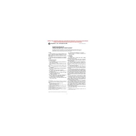 ASTM F1197-89(2000)