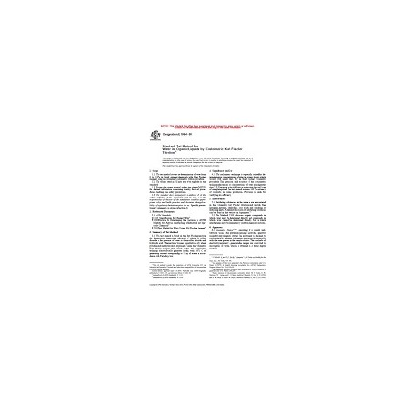 ASTM E1064-00