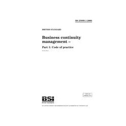 BS 25999-1:2006