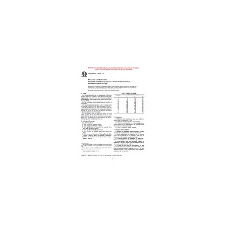ASTM D4190-99