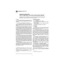 ASTM D1422-99