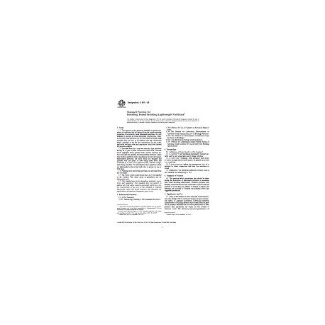 ASTM E497-99